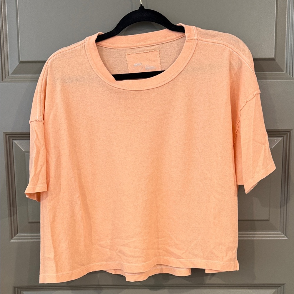 Aerie Peach Short Sleeve Tee